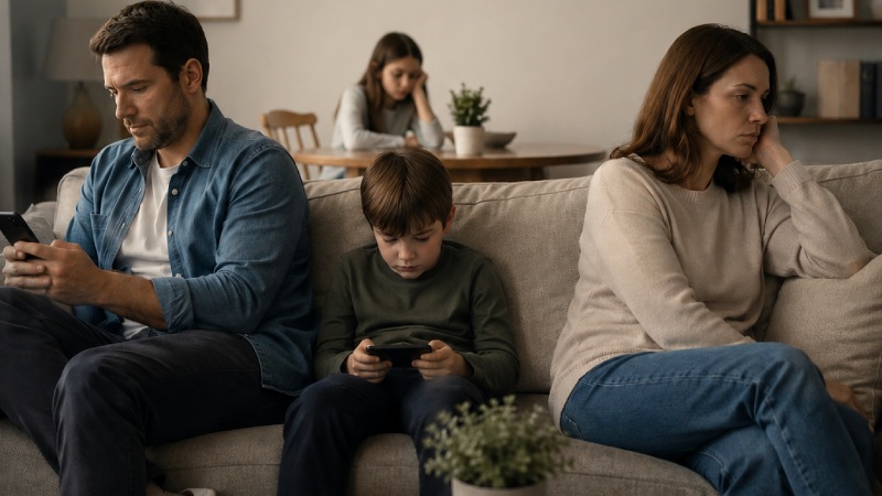 کنار هم هستیم، اما وقت با کیفیت نداریم
